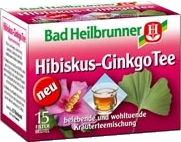 Bad Heilbrunner Hibiskus-Ginkgo Tee