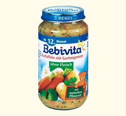 Bebivita Kartoffeln mit Gartengemüse (Ohne Fleisch)