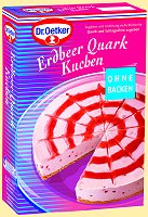 Dr.Oetker Erdbeer Quark Kuchen -Ohne Backen-