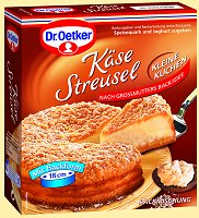 Dr.Oetker Kleine Kuchen Kaese Streusel