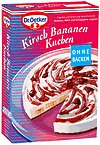 Dr.Oetker Kirsch Bananen Kuchen -Ohne Backen-