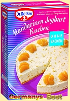 Dr.Oetker Mandarinen Joghurt Kuchen  -Ohne Backen-