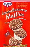 Dr.Oetker Schoko Bananen Muffins