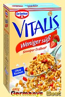 Dr.Oetker Vitalis Weniger Süß -Knusper Erdbeer-
