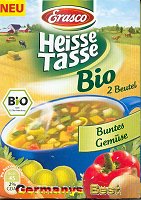 Erasco Heisse Tasse Bio Buntes Gemüse -Box-