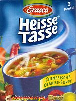 Erasco Heisse Tasse Chinesische Gemüse Suppe -Box-