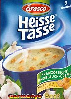 Erasco Heisse Tasse Französische Knoblauch Creme Suppe -Box-