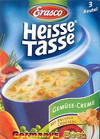Erasco Heisse Tasse Gemüse Creme Suppe -Box-