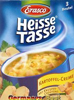 Erasco Heisse Tasse Kartoffel Creme Suppe -Box-