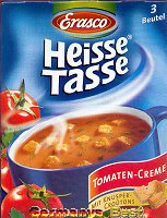 Erasco Heisse Tasse Tomaten Creme Suppe -Box-