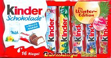 Ferrero Kinder Schokolade -Winter Edition-