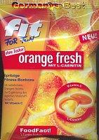 FitForFun orange fresh mit L-Carnitin