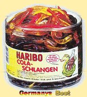 Haribo Cola-Schlangen Dose