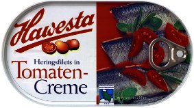 Hawesta Heringfilets in Tomaten-Creme