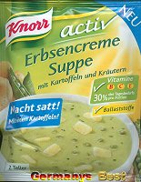 Knorr Activ Erbsencreme Suppe, 2 Serves
