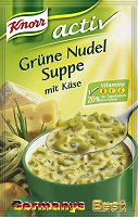 Knorr Activ Grüne Nudel Suppe, Tasse
