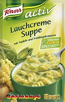 Knorr Activ Lauchcreme Suppe, Tasse