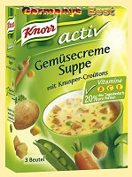 Knorr Activ Gemüsecreme Suppe, Box