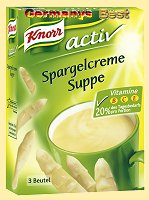 Knorr Activ Spargelcreme Suppe, Box