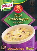 Knorr Asia Thai Nudelsuppe mit Kokos -Box-