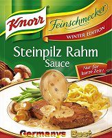 Knorr Feinschmecker Steinpilz Rahm Sauce -Winter Edit.-