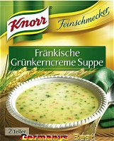 Knorr Feinschmecker Fränkische Grünkerncreme Suppe