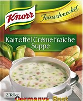 Knorr Feinschmecker Kartoffel Creme fraiche Suppe
