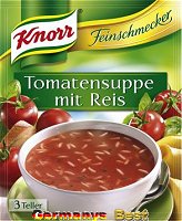 Knorr Feinschmecker Tomatensuppe mit Reis