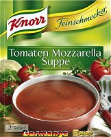 Knorr Feinschmecker Tomaten-Mozarella Suppe