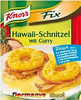 Knorr Fix Hawaii-Schnitzel mit Curry
