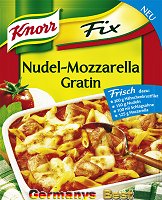 Knorr Fix Nudel-Mozzarella Gratin