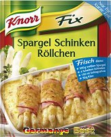 Knorr Fix Spargel Schinken Röllchen