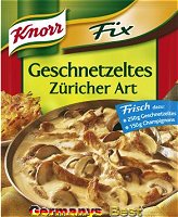 Knorr Fix Geschnetzeltes Züricher Art