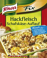 Knorr Fix Hackfleisch-Schafskäse-Auflauf