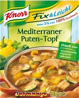 Knorr Fix und Leicht Meditarraner Puten-Topf