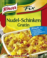 Knorr Fix Nudel Schinken Gratin