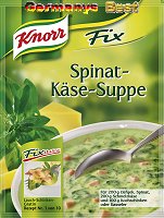 Knorr Fix Spinat-Käse-Suppe