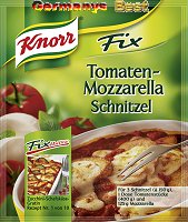 Knorr Fix Tomaten-Mozzarella Schnitzel