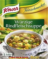 Knorr Feinschmecker Würzige Rindfleischsuppe