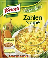 Knorr Suppenliebe Zahlen Suppe