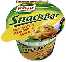 Knorr Snack Bar Spaghetti in Käse-Sahne-Sauce