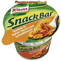 Knorr Snack Bar Nudeln in Rahm-Sauce mit Schnittlauch
