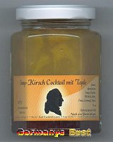 Goethe Orange-Kirsch Cocktail mit Tequila, 6 glasses