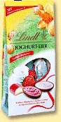 Lindt Erdbeer-Rhabarber Joghurt Eier Beutel