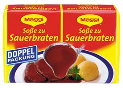 Maggi Delikatess Soße zu Sauerbraten