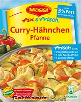 Maggi Fix Curry-Hähnchen Pfanne