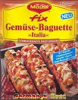 Maggi Fix Gemuese-Baguette -Italia-
