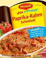 Maggi Fix Paprika-Rahm Schnitzel