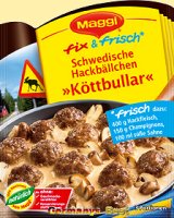 Maggi Fix Schwedische Hackbällchen -Köttbullar-