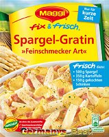 Maggi Fix Spargel Gratin -Feinschmecker Art-
